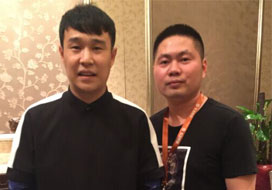 广州富联娱乐与明星合影